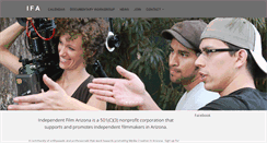 Desktop Screenshot of independentfilmarizona.com